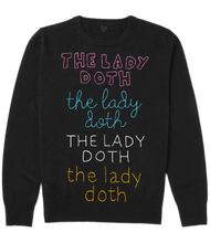 Load image into Gallery viewer, Custom BLACK 100% Cashmere Sweater, Custom Cashmere, The Lady Doth