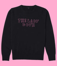 Load image into Gallery viewer, Custom BLACK 100% Cashmere Sweater, Custom Cashmere, The Lady Doth