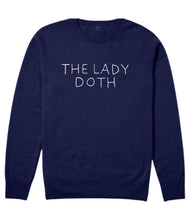 Load image into Gallery viewer, Custom NAVY 100% Cashmere Sweater, Custom Cashmere, The Lady Doth
